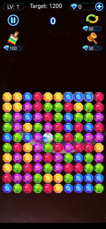 #5. Pop Stone 2 - Puzzle Match 3 (Android) By: Idle Mobile Game