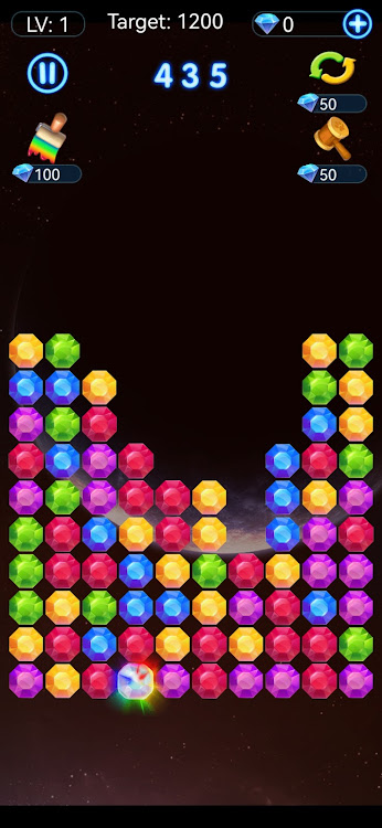 #7. Pop Stone 2 - Puzzle Match 3 (Android) By: Idle Mobile Game