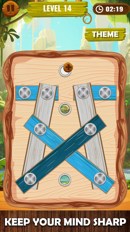 #2. Screw Nuts and Bolts Puzzle (Android) By: Dream to Rise