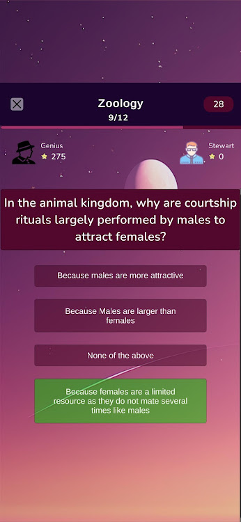 #4. Zoology Test Quiz (Android) By: HG-Research