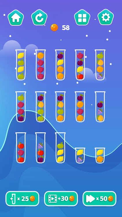 #5. Sort Balls 2 (Android) By: Shift Play