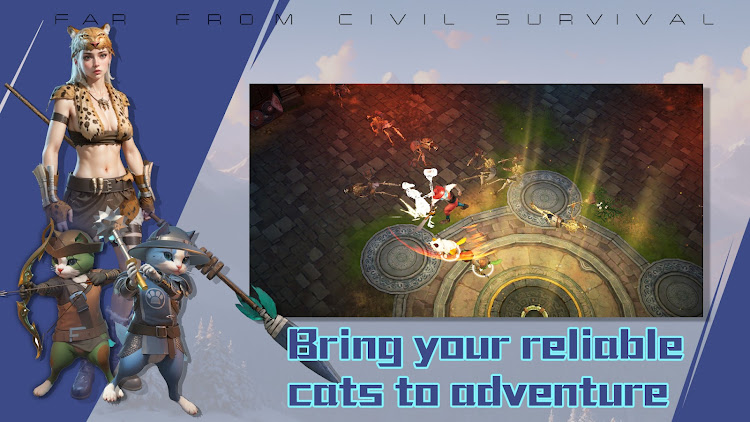 #3. Far From Civil-Survival (Android) By: QianMo Game