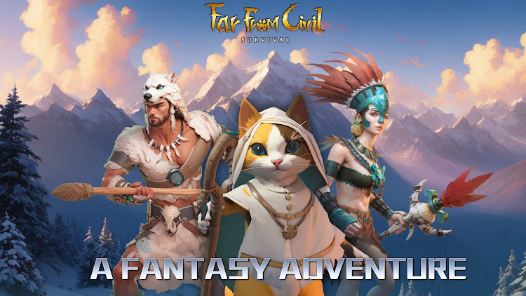 #7. Far From Civil-Survival (Android) By: QianMo Game