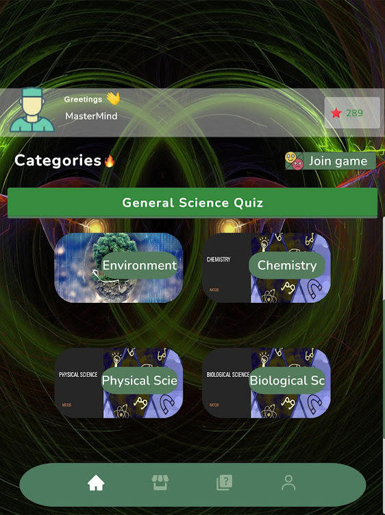 #8. General Science Knowledge Test (Android) By: HG-Research