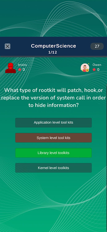 #4. Computer Science Test Quiz (Android) By: HellGeeks