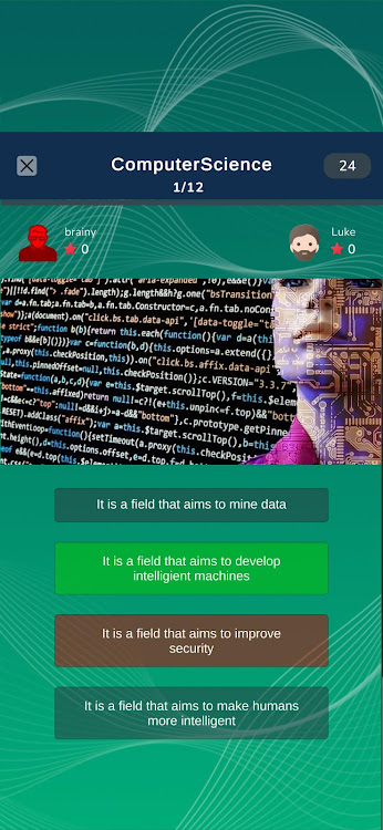 #6. Computer Science Test Quiz (Android) By: HellGeeks