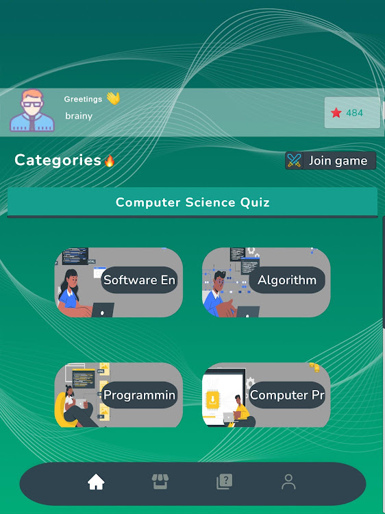 #9. Computer Science Test Quiz (Android) By: HellGeeks