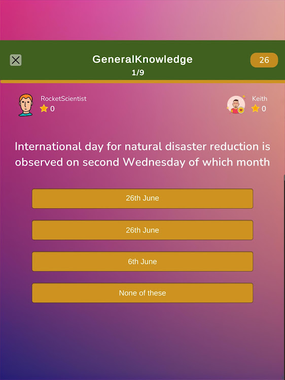 #10. General Knowledge Test Quiz (Android) By: HG-Research