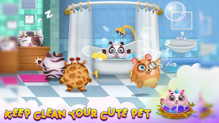 #4. Fleecy - A Furzy Pet to luv (Android) By: APT GAMES