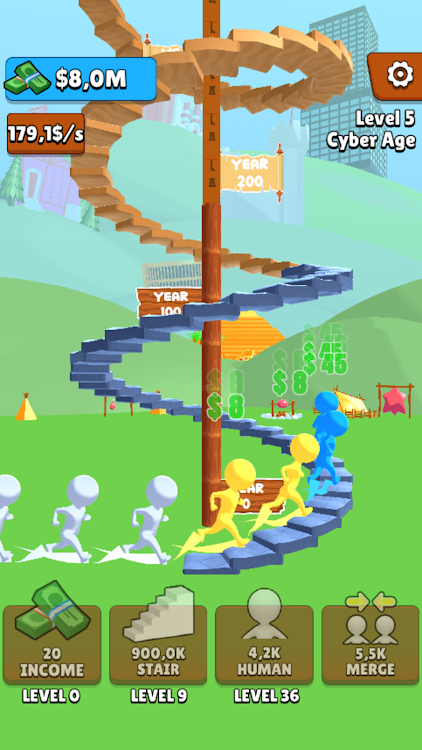 #5. Climb Evolution (Android) By: Layka Games