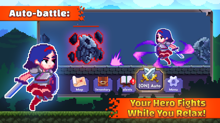 #7. Dragon Hunter: Idle RPG Battle (Android) By: Games of Idle