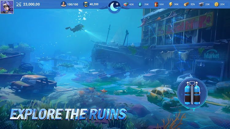 #3. Rise of Arks: Raft Survival (Android) By: Immersive Games HK