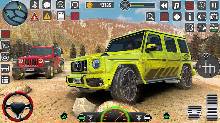 #10. Offroad Jeep 4x4 Jeep Game (Android) By: Euro Games Hub