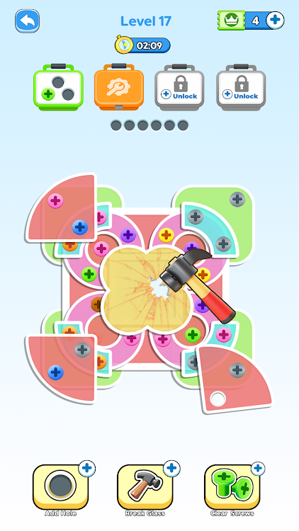 #10. Bolt Jam: Unscrew Puzzle (Android) By: Azel Games