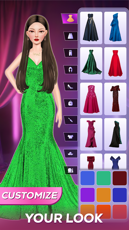 #3. Fashion Makeover: Makeup Games (Android) By: Alpha Games Studio - Girls Games