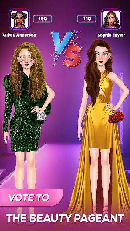 #5. Fashion Makeover: Makeup Games (Android) By: Alpha Games Studio - Girls Games