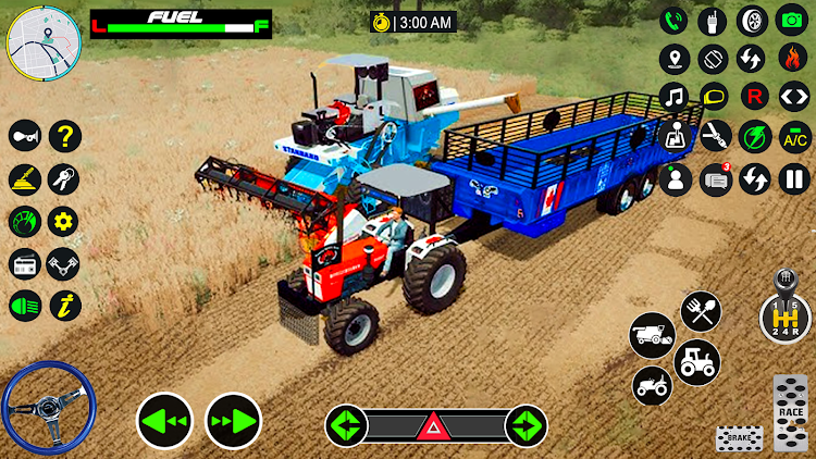 #2. Real Tractor Farming Game 2024 (Android) By: Brownboys Gamer