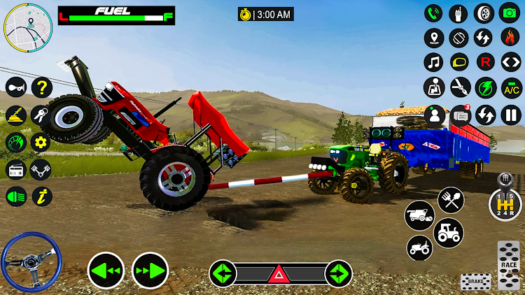 #4. Real Tractor Farming Game 2024 (Android) By: Brownboys Gamer