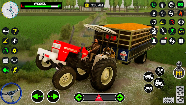 #5. Real Tractor Farming Game 2024 (Android) By: Brownboys Gamer