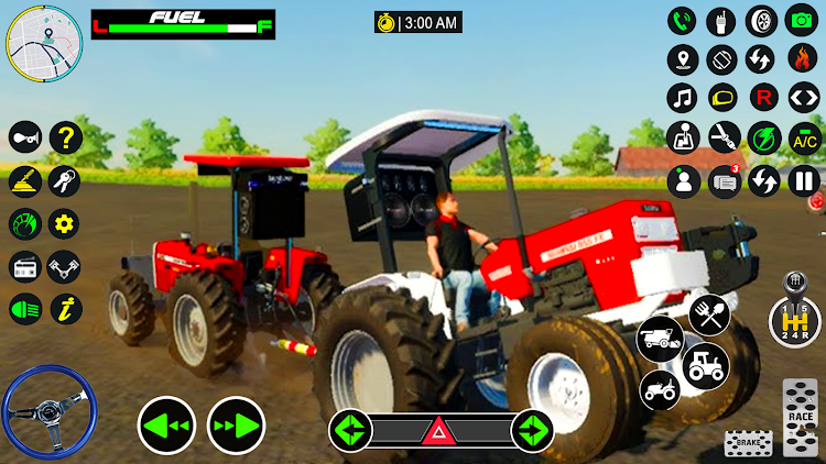 #6. Real Tractor Farming Game 2024 (Android) By: Brownboys Gamer