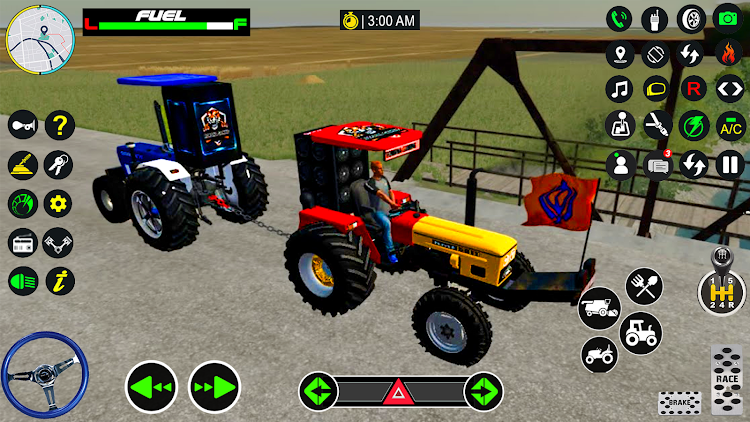 #8. Real Tractor Farming Game 2024 (Android) By: Brownboys Gamer