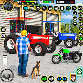 Real Tractor Farming Game 2024