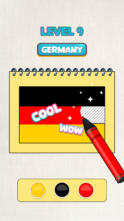 #5. Color the flag: Flag Maker (Android) By: Games Haven