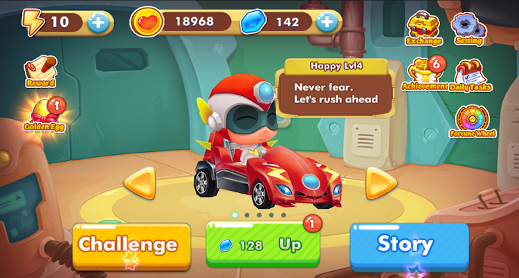 #7. Masks Heroes Power: Car Racing (Android) By: iPlayNow