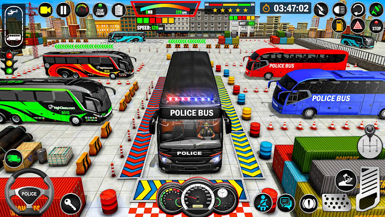 #2. Police Bus Simulator: Bus Game (Android) By: Play Action