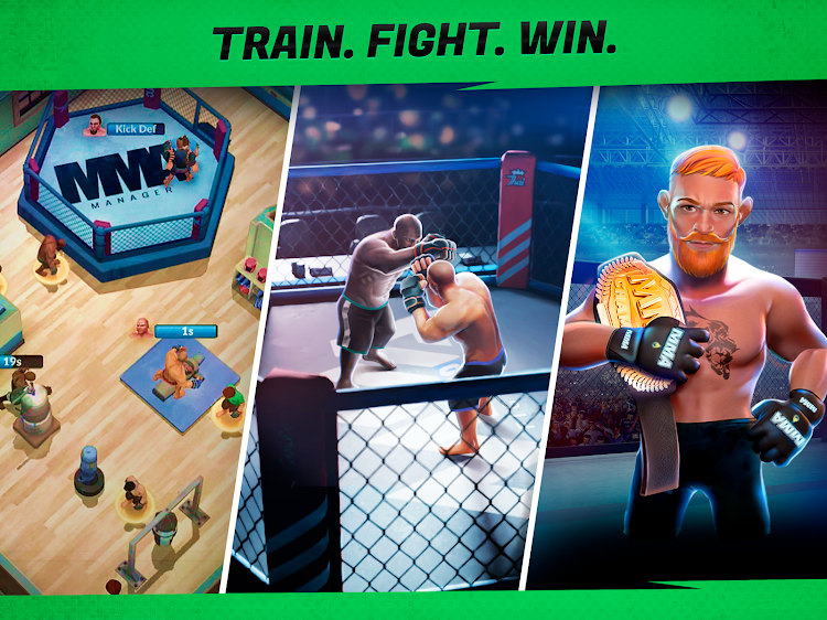 #9. MMA Manager 2: Ultimate Fight (Android) By: Prey Studios