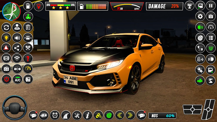 #4. Real Driving School Car Games (Android) By: GameFare