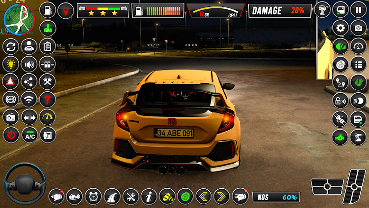 #5. Real Driving School Car Games (Android) By: GameFare