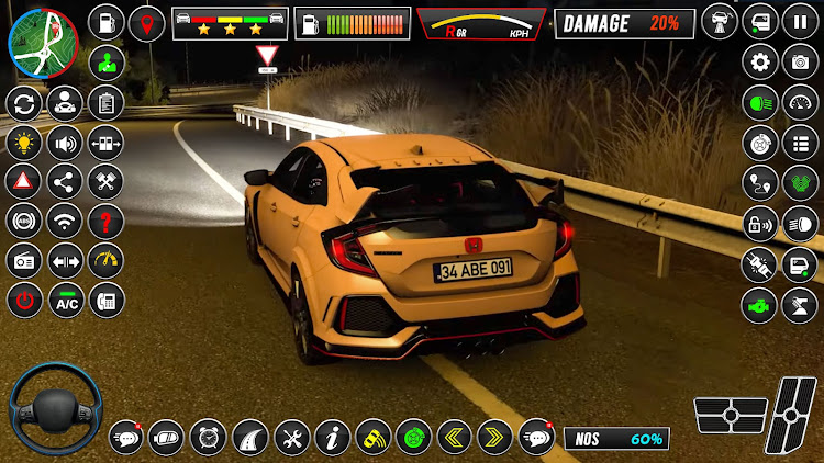 #8. Real Driving School Car Games (Android) By: GameFare