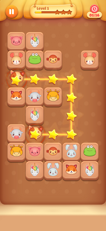 #2. Classic Onet - Connect Animals (Android) By: HALA Games