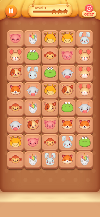 #5. Classic Onet - Connect Animals (Android) By: HALA Games