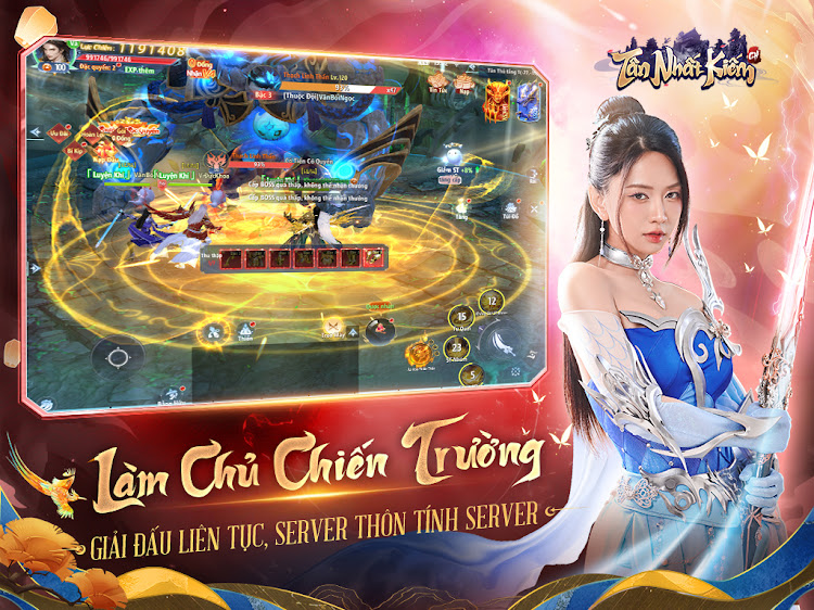 #10. Tân Nhất Kiếm GH (Android) By: Funtap Games