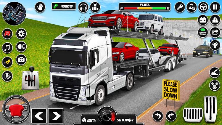 #6. Car Transporter 3d:Truck Games (Android) By: Funright Productions