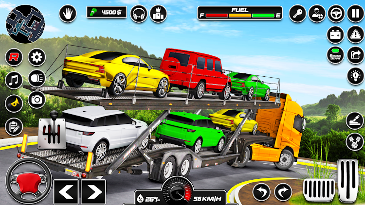 #7. Car Transporter 3d:Truck Games (Android) By: Funright Productions