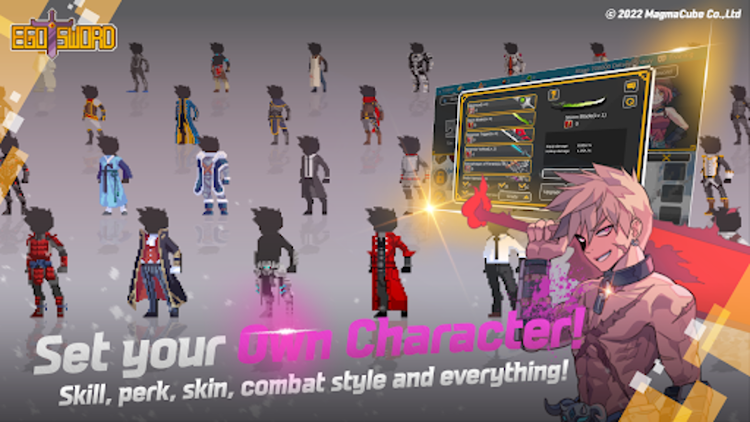 #4. Ego Sword : Idle Hero Training (Android) By: MagmaCube