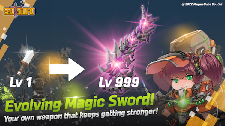 #9. Ego Sword : Idle Hero Training (Android) By: MagmaCube