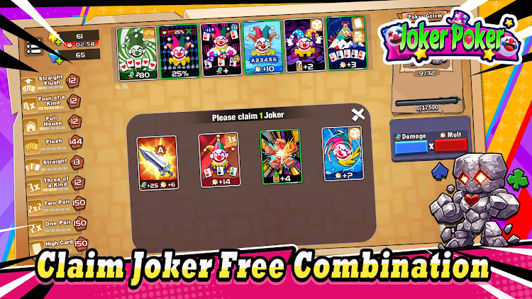 #6. Joker Poker - roguelike cards (Android) By: Multiplayer Card Games Online & Offline