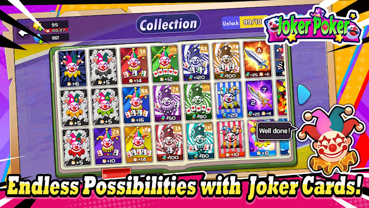 #9. Joker Poker - roguelike cards (Android) By: Multiplayer Card Games Online & Offline