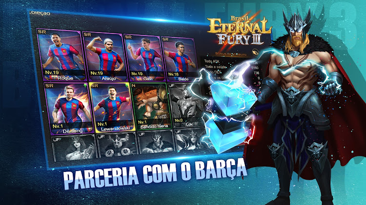 #2. Eternal Fury 3 Brasil - BARÇA (Android) By: Game Hollywood Hong Kong Limited