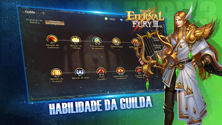 #4. Eternal Fury 3 Brasil - BARÇA (Android) By: Game Hollywood Hong Kong Limited