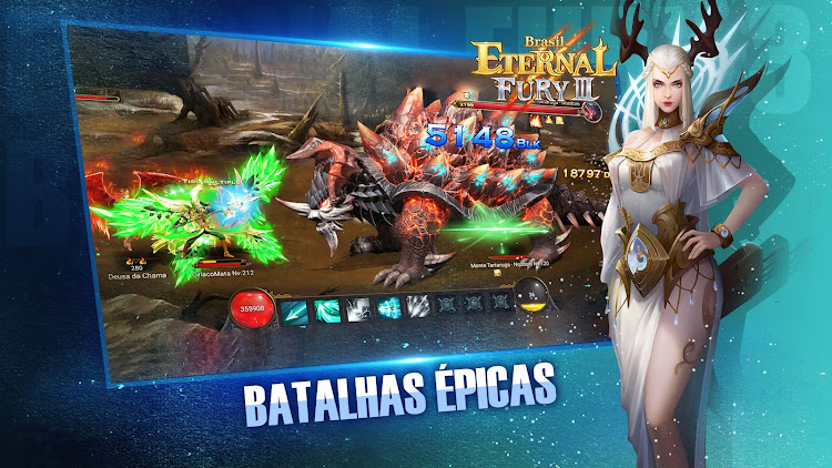 #6. Eternal Fury 3 Brasil - BARÇA (Android) By: Game Hollywood Hong Kong Limited