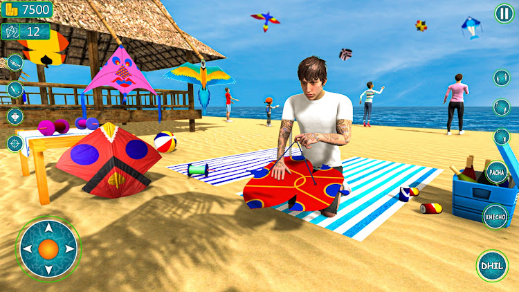 #6. Kite Basant: Kite Flying Games (Android) By: Legendary Cluster Arena