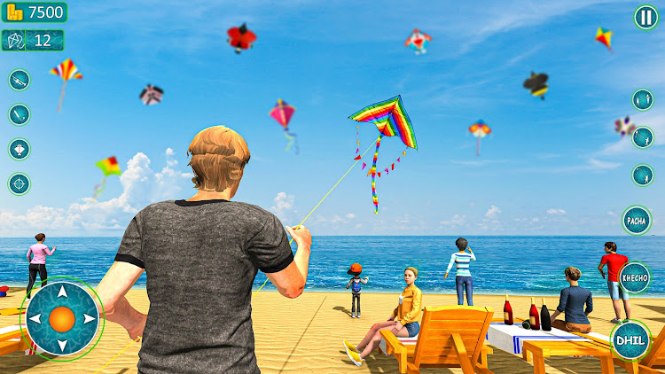 #9. Kite Basant: Kite Flying Games (Android) By: Legendary Cluster Arena