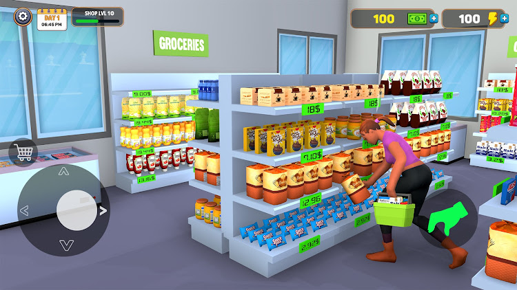 #5. Supermart 3D Simulator (Android) By: TriFlows