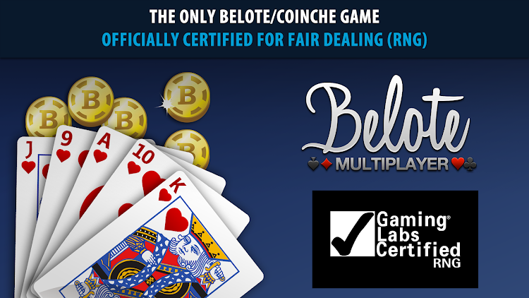 #5. Belote & Coinche Multiplayer (Android) By: IsCool Entertainment