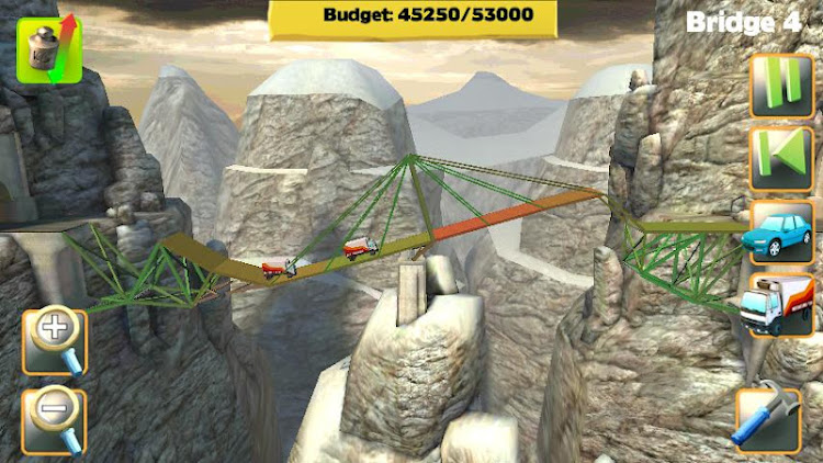 #3. Bridge Constructor Demo (Android) By: ClockStone STUDIO